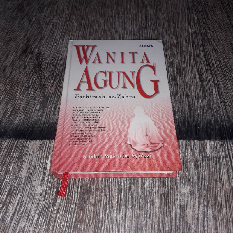 WANITA AGUNG FATHIMAH AZ ZAHRA NASHIR MAKARIM SYIRAZI HARD COVER