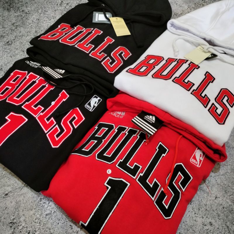 SWEATER HOODIE BULLS MITCHELL &amp; NESS &amp; BULLS X ADIDAS FULL BORDIR FULLTAG &amp; LEBEL (BESTSELLER)