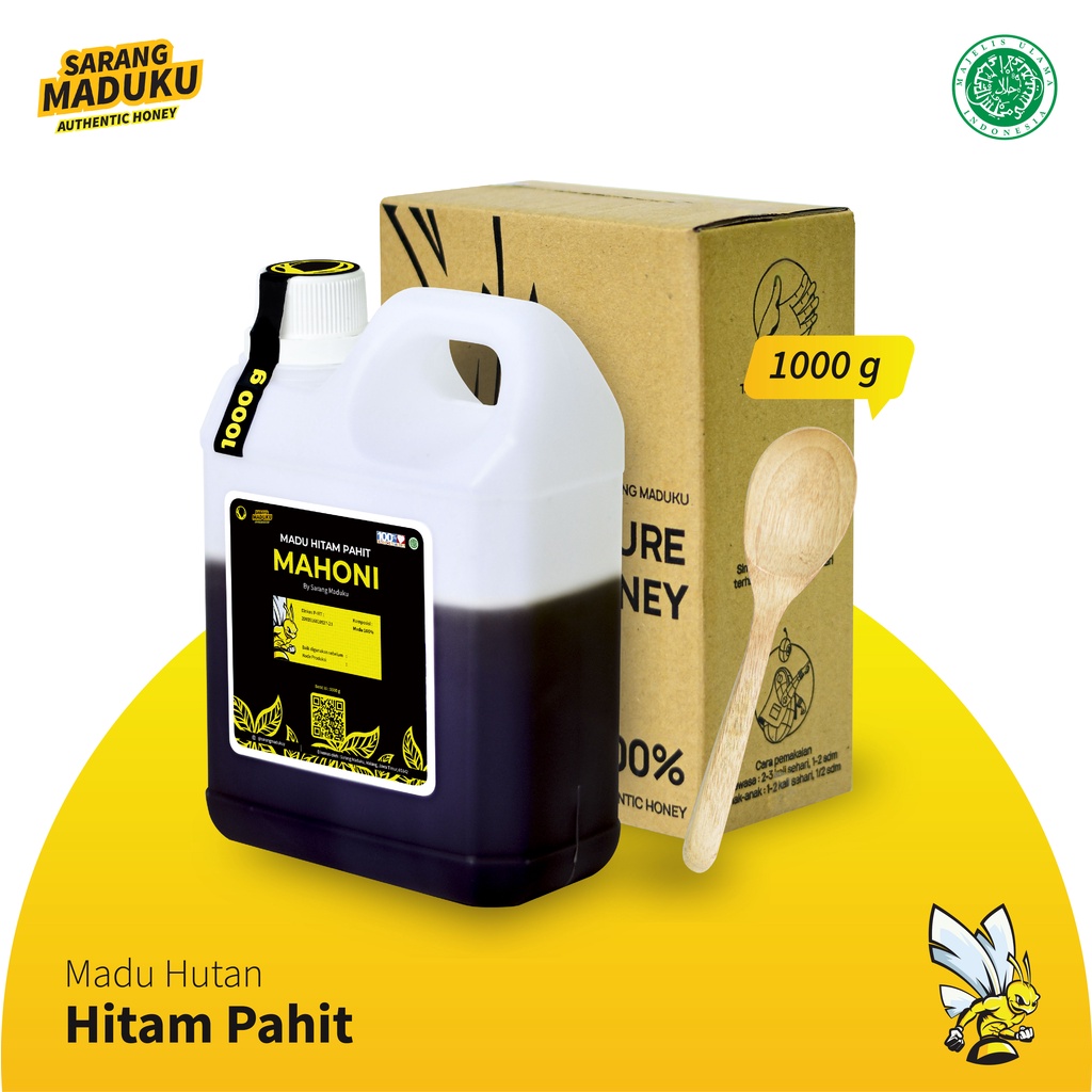 

Madu Hitam Pahit Asli Murni Original Raw Honey