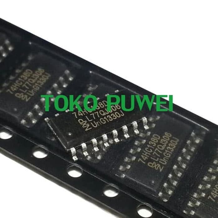 74HC138D 74 HC138D 74HC138 74 HC138 3-to-8 line decoder BW90