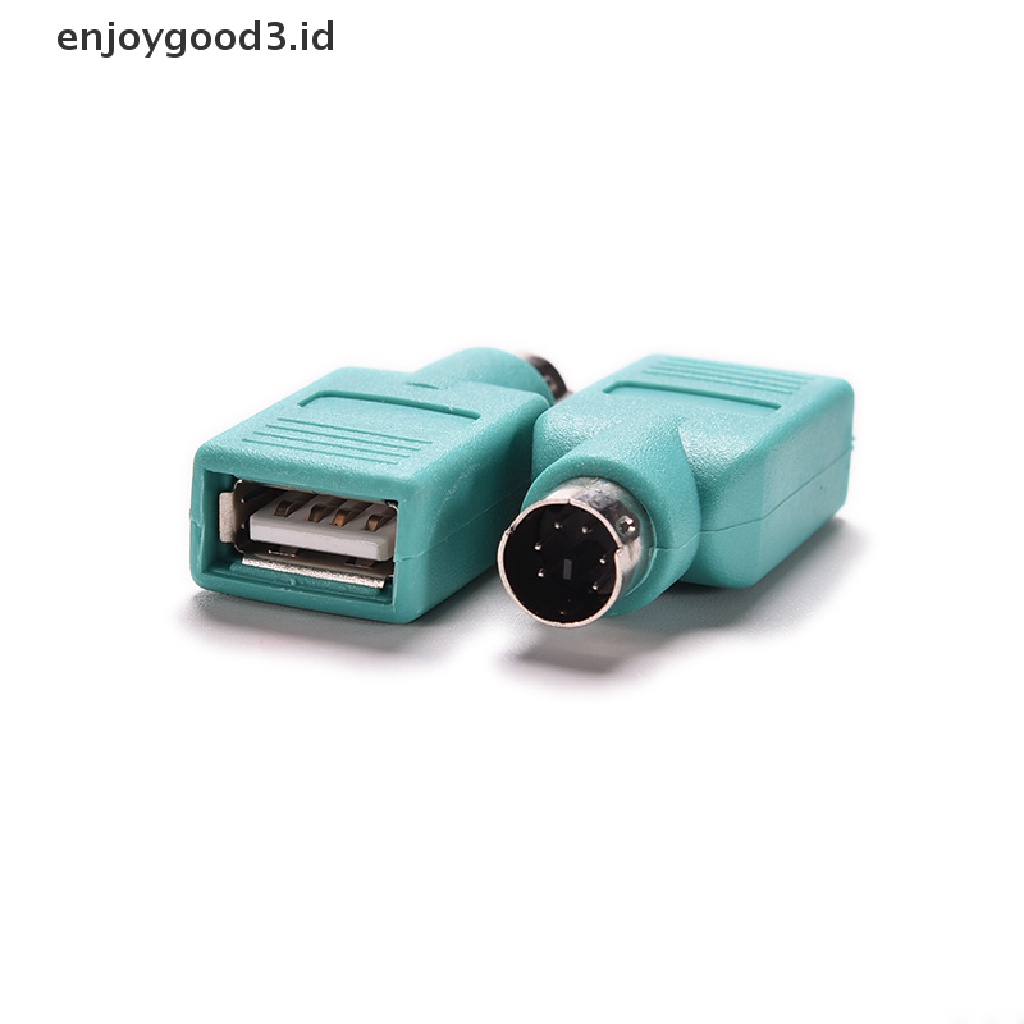 Adapter Converter PS / 2 Ke USB Female Untuk Keyboard / Mouse