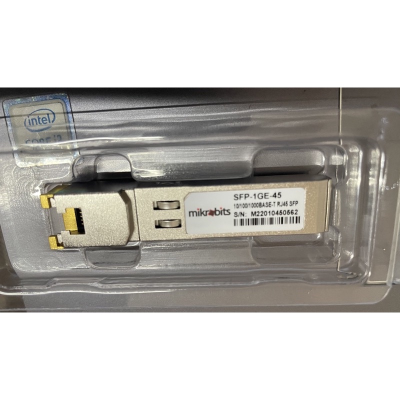 Mikrobits SFP Transceiver (RJ45) SFP-1GE-45