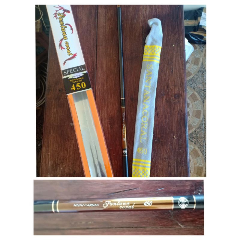 joran tegek Santana coral 450