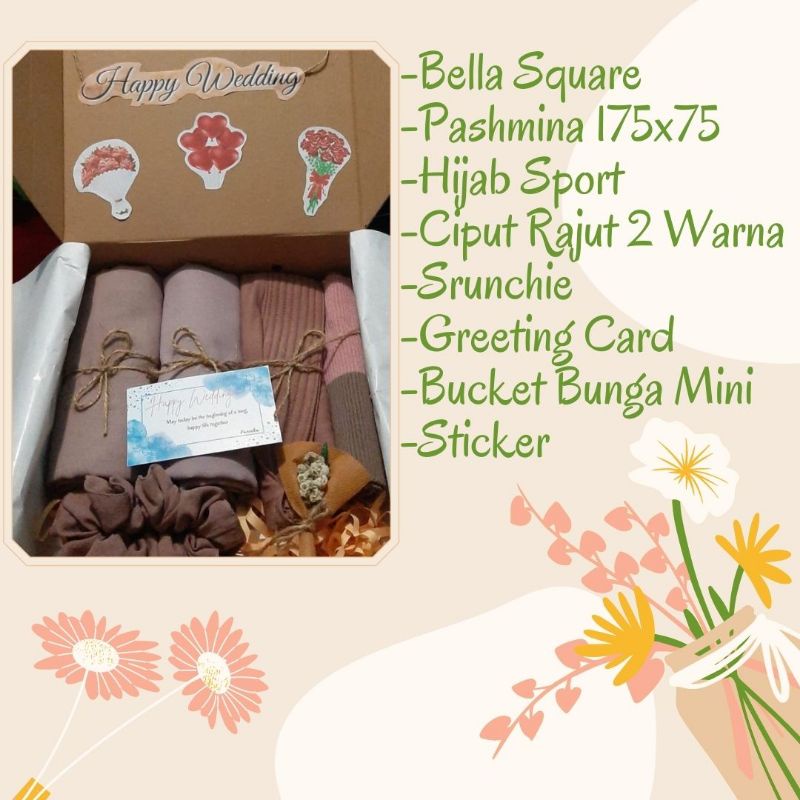 

HAMPERS - GIFT BOX - HADIAH - KADO - HIAJB - JILBAB LENGKAP