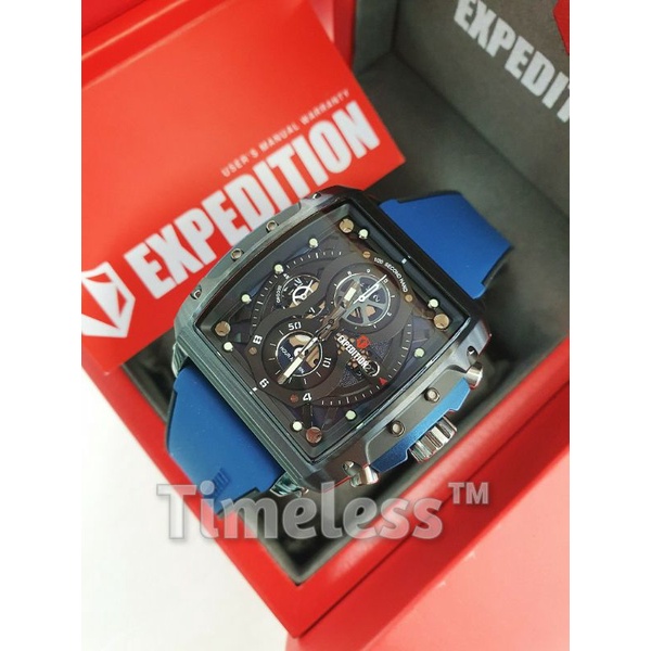 Jam tangan pria Expedition E 6811 M Blue
