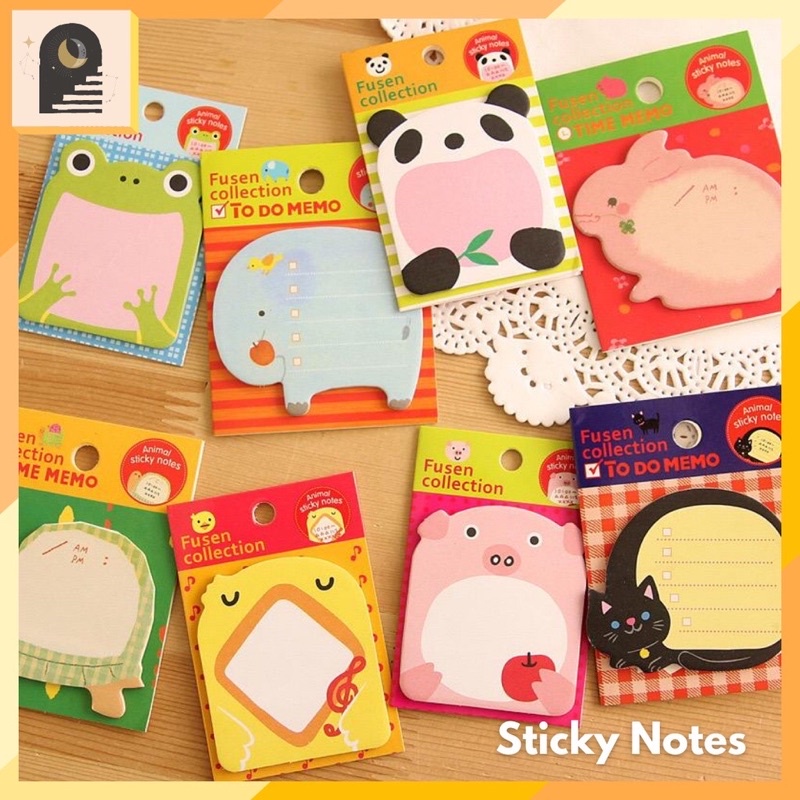 

ST-Sticky karakter lucu - buku lucu kecil - memo kecil karakter