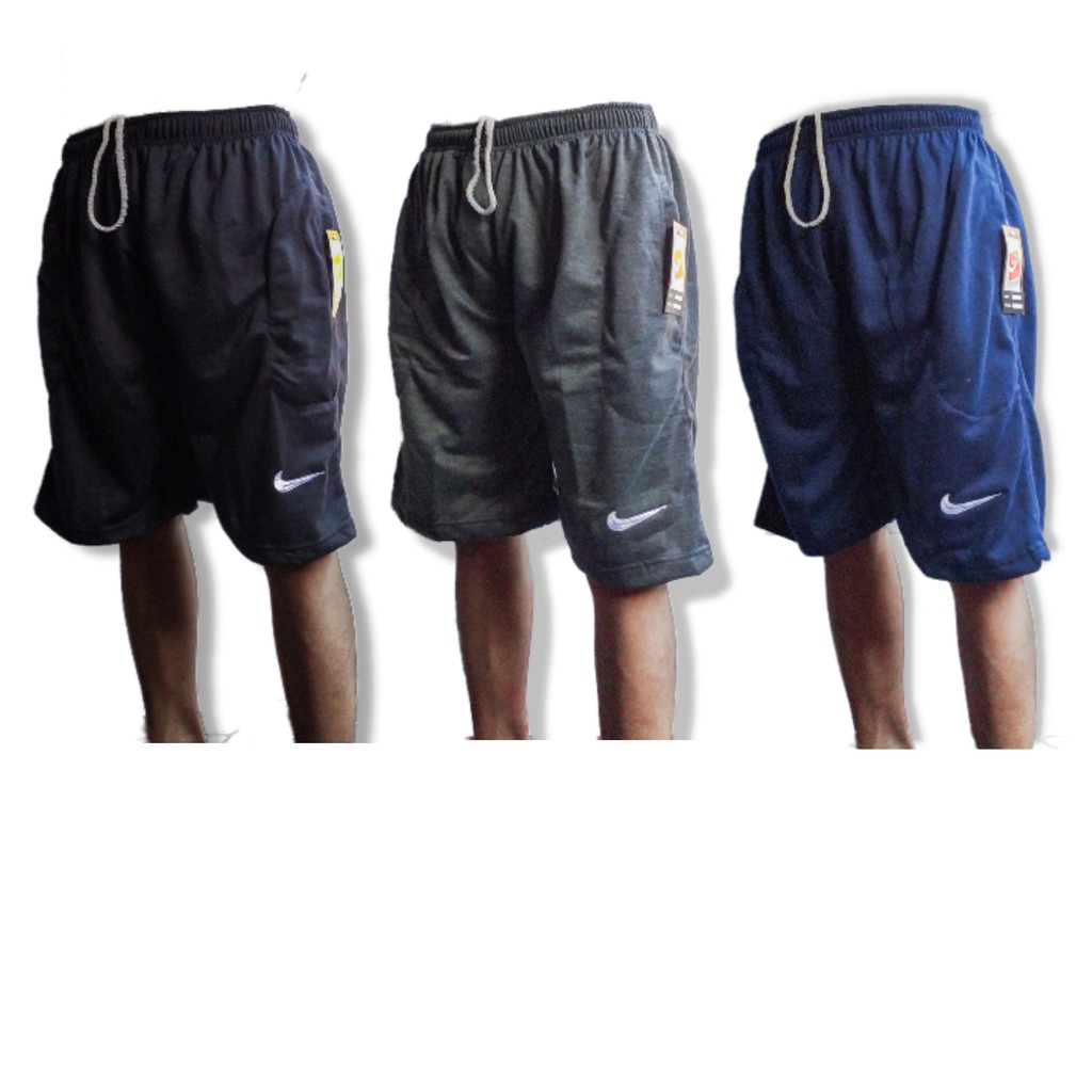 PAKET isi 3 pcs Celana pendek olahraga celana kolor boxer XL fit XXL