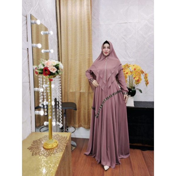 ZAHYA SYARI BY FATIMAH SYARI , NEW COLLECTION SYARI POLOS SIMPLE CANTIK
