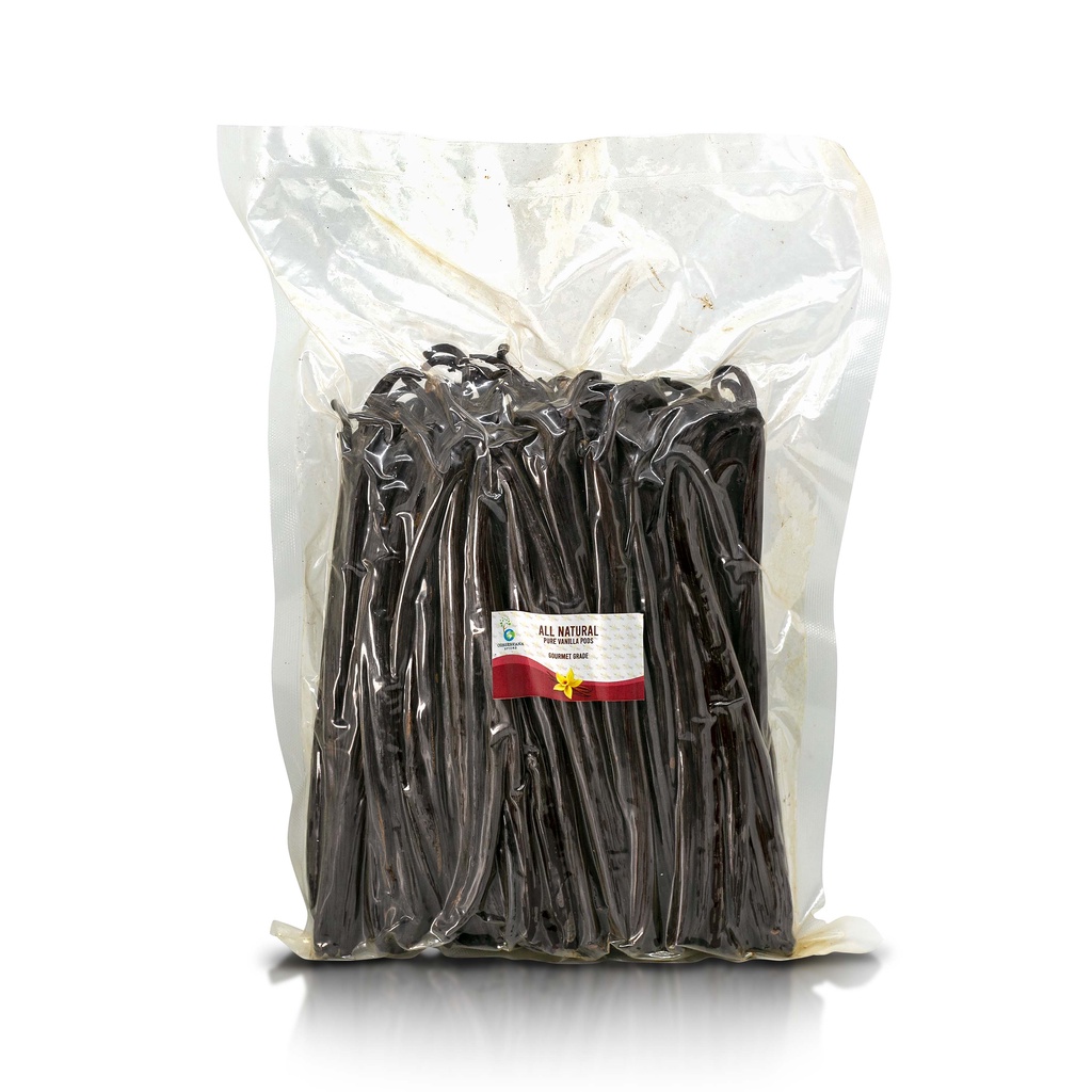 

Vanilla Gourmet Grade A 17cm+ 500gr