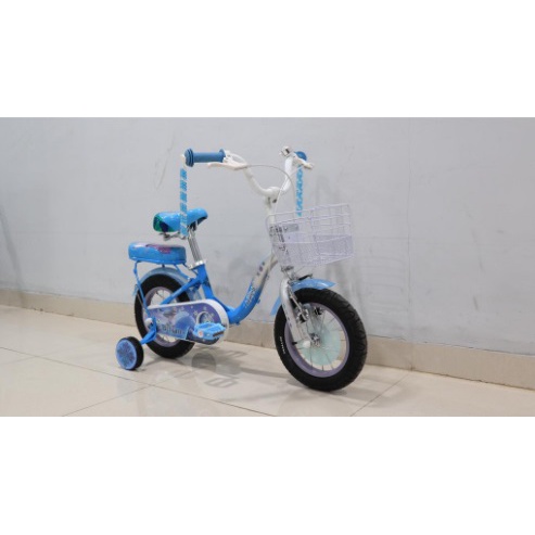 Instan Sepeda Anak Element Kids Bike Disney Series Frozen 5.0 Frame Teen Steel Garansi Original SNI-18 Inchi