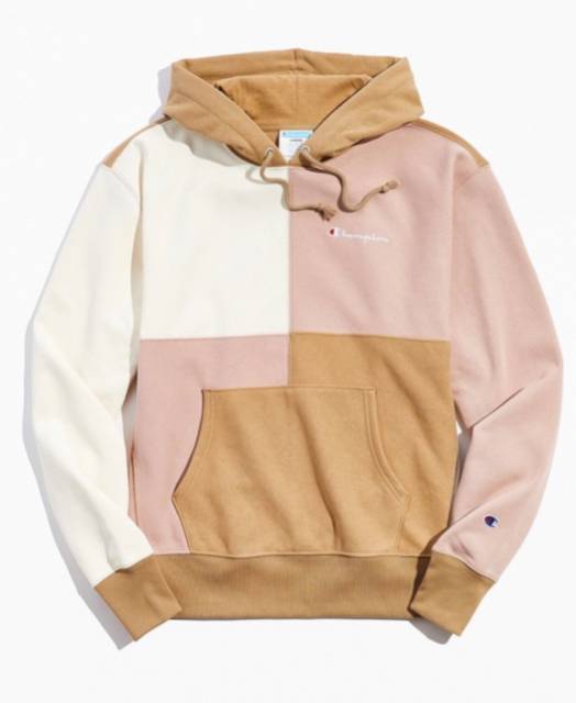 men's champion colorblock hoodie