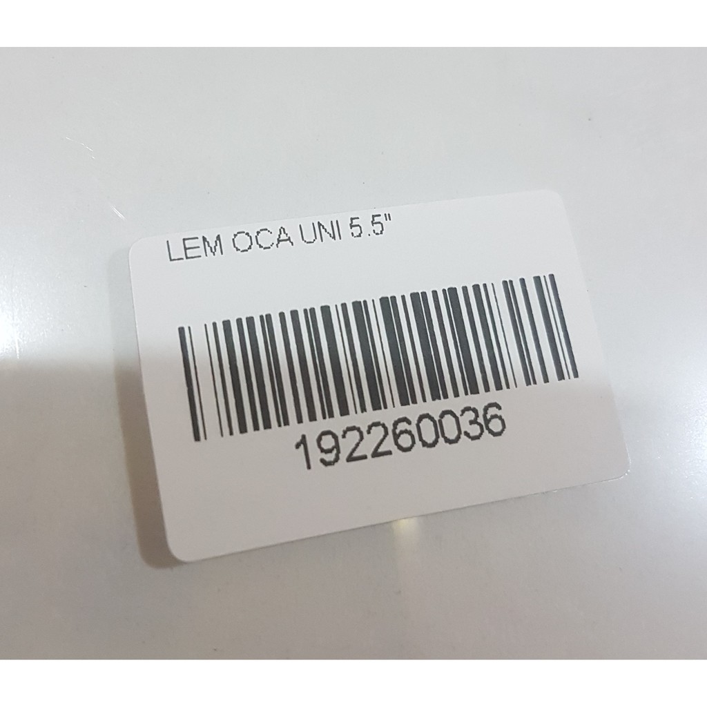 

Lem Oca Lembar ukuran 5,5 inch - 7inch