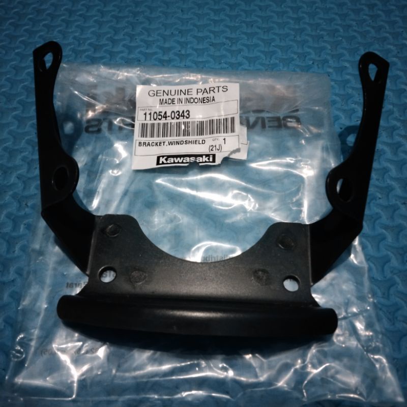 breket visor windshield ninja 150 r barong original Kawasaki