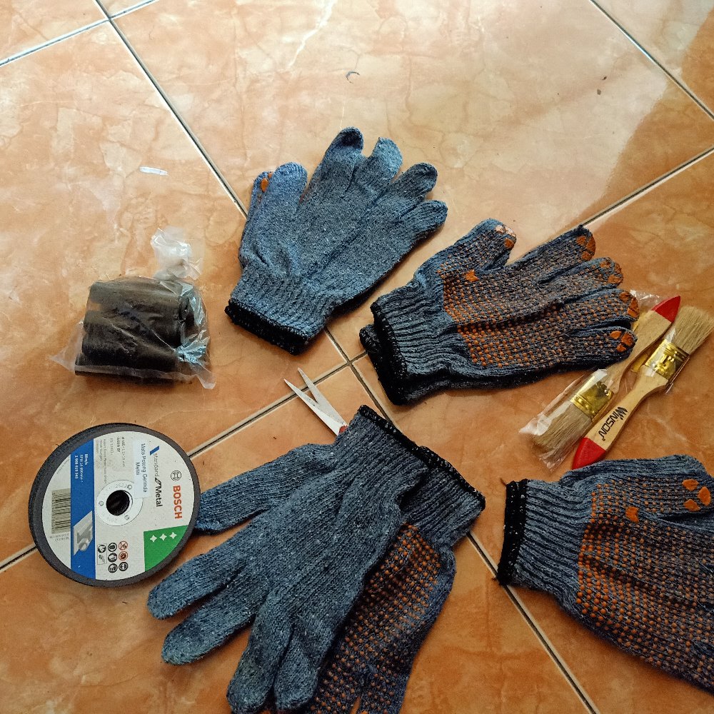 Engsel Bubut Besi Poles 5/8 Sepasang 2pc   Eak