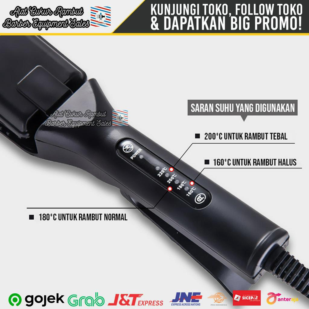 Catok Catokan Rambut Pelurus Rambut Hair Flat Iron Straightener 205