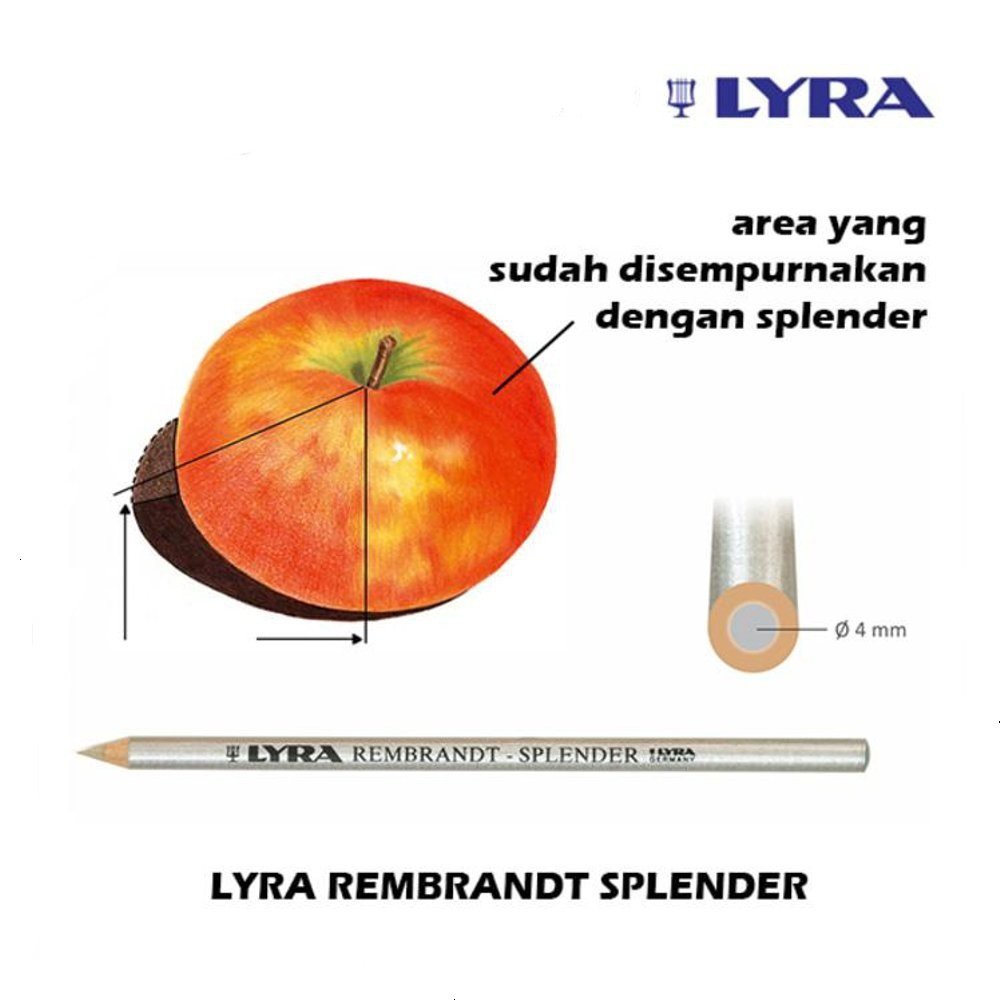 

Promo LYRA REMBRANDT SPLENDER - PENSIL PENGHALUS - COLORLESS BLENDER PENCIL Promo