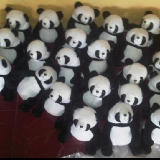 Boneka Panda Dasi Pita 0.3 meter / Boneka Beruang Teddy Bear 30cm LUCU BANGET