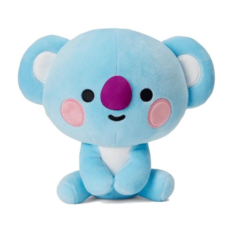 Boneka anak BTS Cute Baby Sitting BT21 Tinggi 22cm