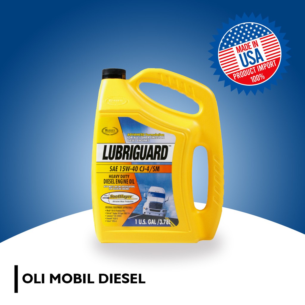 Oli Mesin Diesel Full Syntethic 15W40 CK-4 Build-Up USA