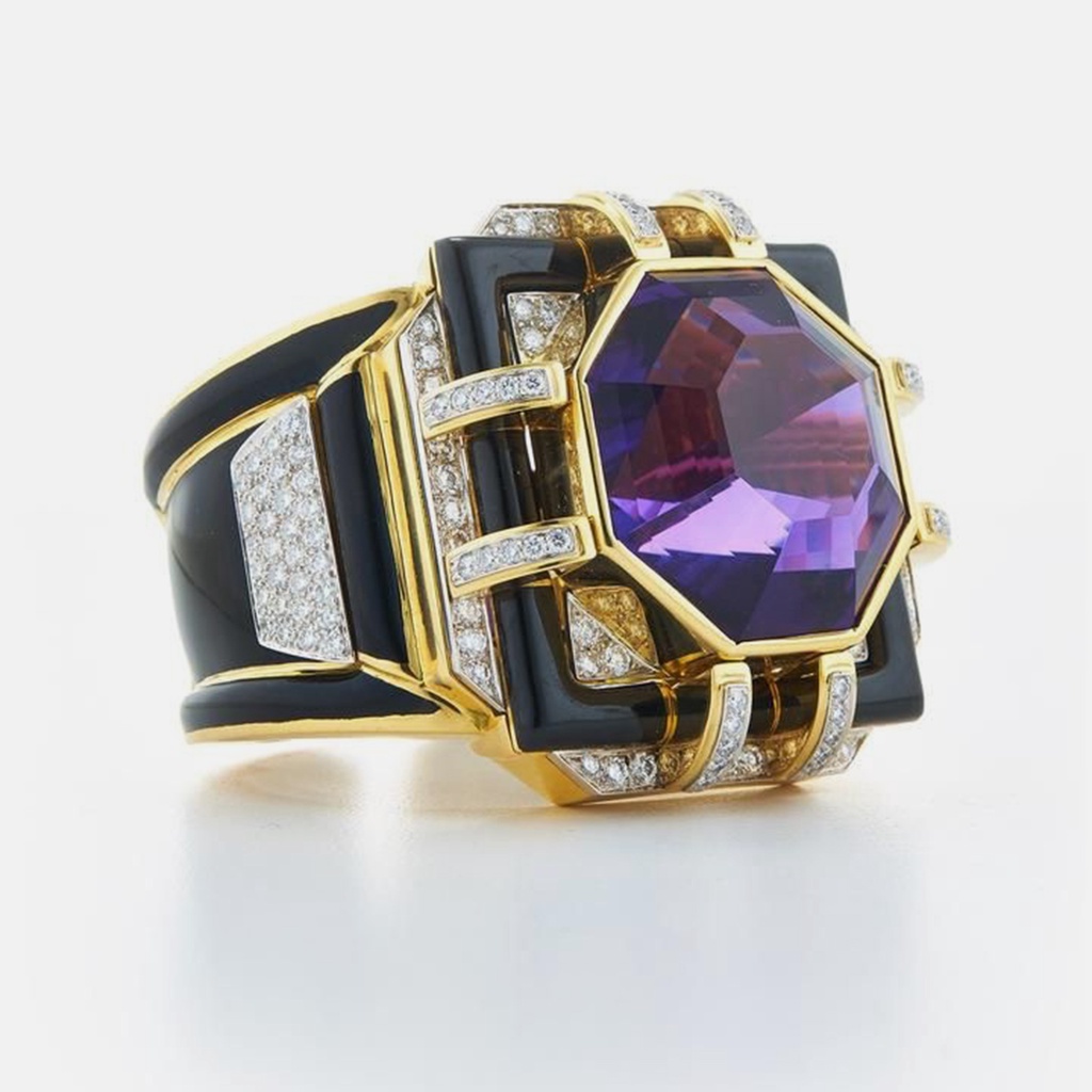 Hu Hu Hu Hu Hu Alat Bantu Pasang Kacamata♡ Cincin Kristal Imitasi Multi Ukuran Untuk Wanita