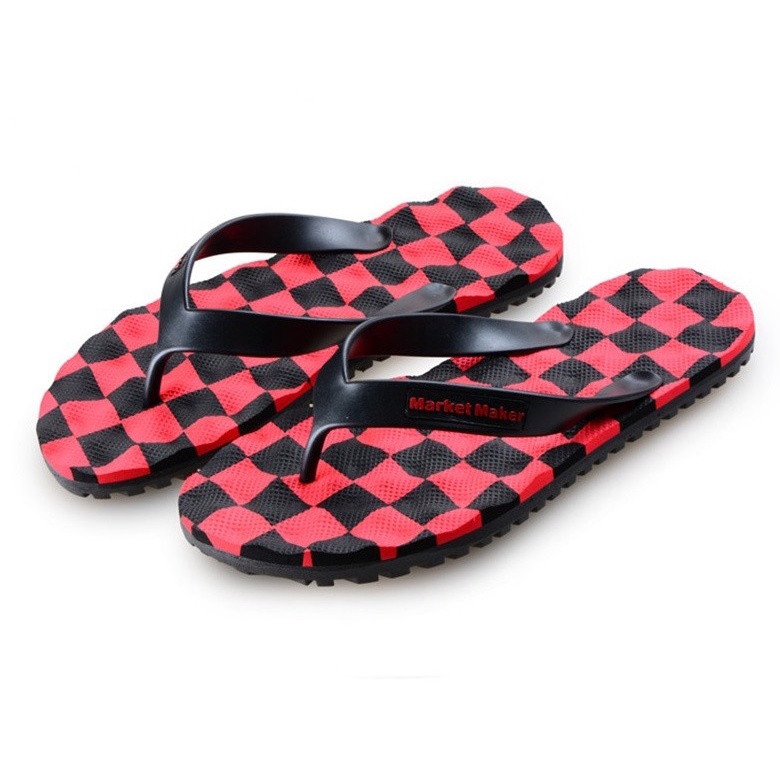 Sandal Pria Wanita Bahan PVC Import Design Unik Anti Licin Bahan Empuk Fashion Slipper