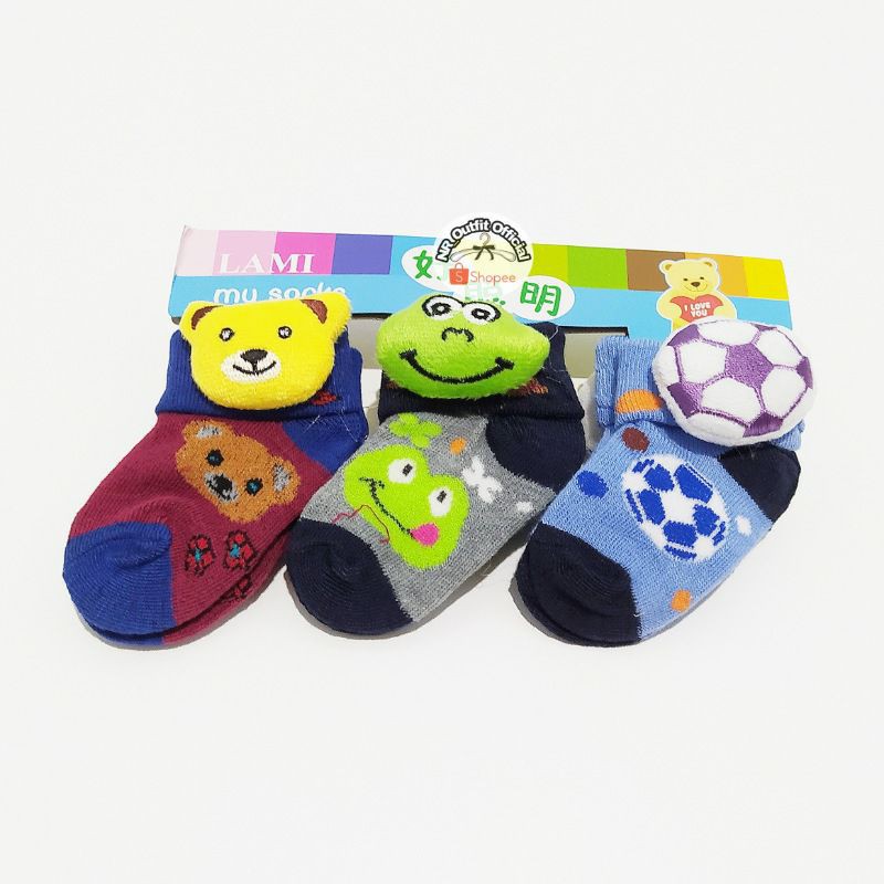 Kaos Kaki Baby Bayi Anak Balita Karakter Lucu NR_Outfit Official COD