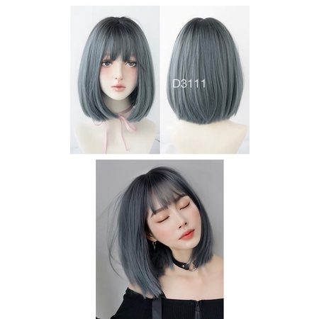 D311 full wig korean style 30 cm