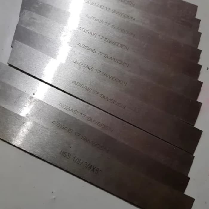 Best Seller HSS Pisau Potong ASSAB 17 SWEDEN Mata Pahat Bubut HSS Rectangular Flat