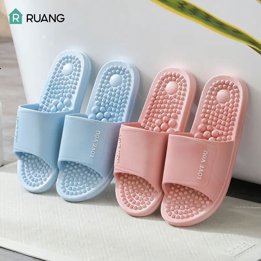 Sendal Duri | Sandal Refleksi Wanita | Sendal terapi | Sandal Rumah Wanita Refleksi Anti Slip Ringan Nyaman Kamar Mandi Outdoor Sepatu Wanita Sandal Perempuan | Sandal Kickers Wanita