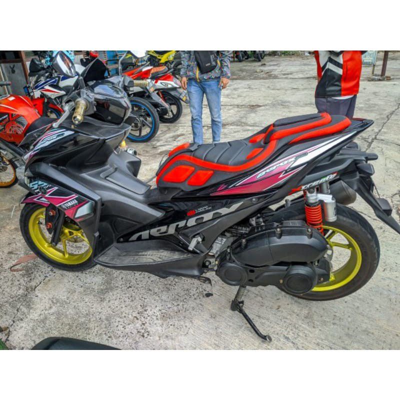 Kulit Jok Predator Aerox 155 & Aerox 160 Custom MBtech