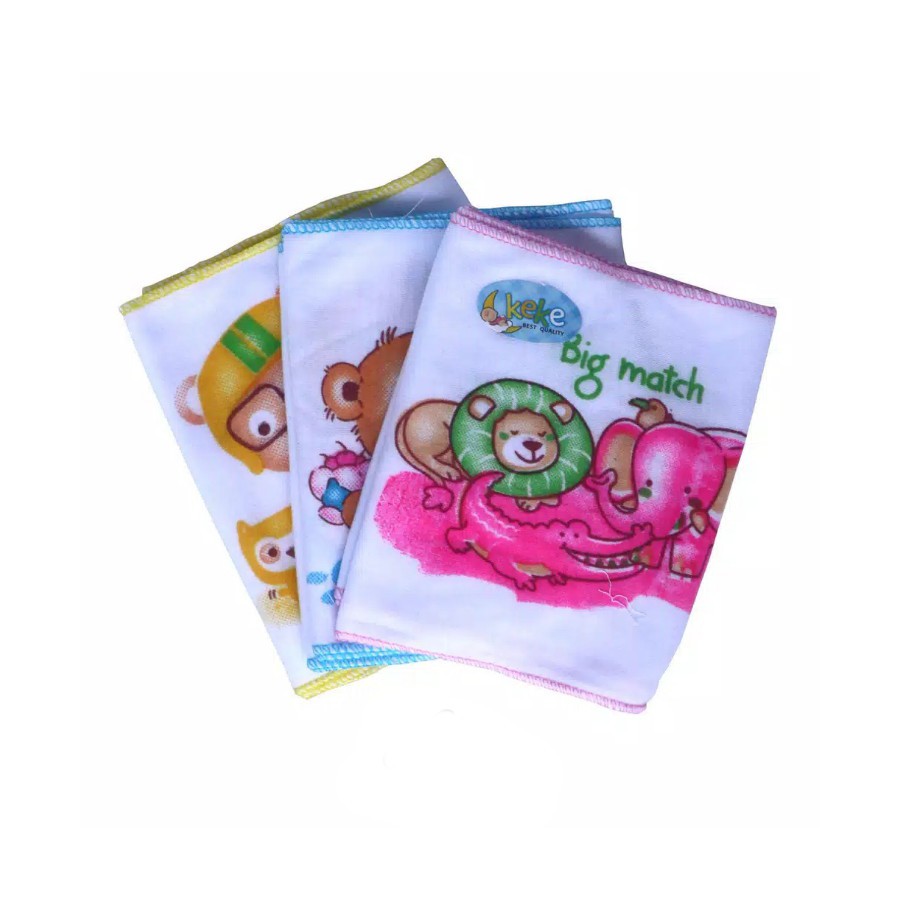 3 Pcs Gurita Bayi Perekat Murah Bahan Cotton Lembut Size 43x13cm