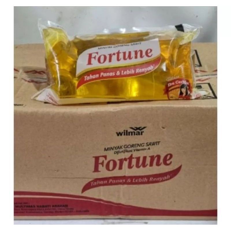 

[MM] MINYAK GORENG FORTUNE PILLOW PACK // FORTUNE BANTAL 1 LITER