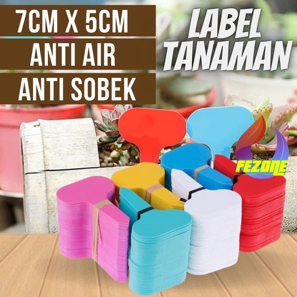 1buah Penanda Tanaman Waterproof - Label/ Tag Tanaman Plant Label Papan Anti Air Fezone