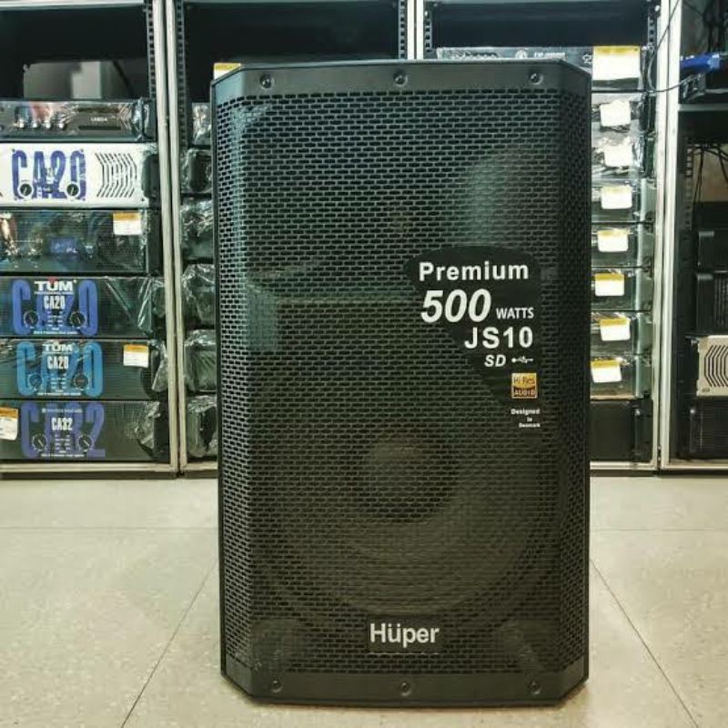 speaker aktif Huper premium js10 500 watt Huper js10 original