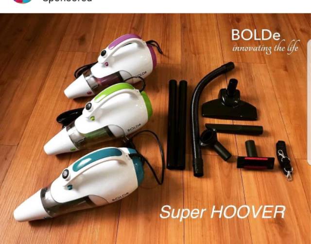 [FREE ONGKIR] VACUUM CLEANER SUPER HOOVER BOLDE