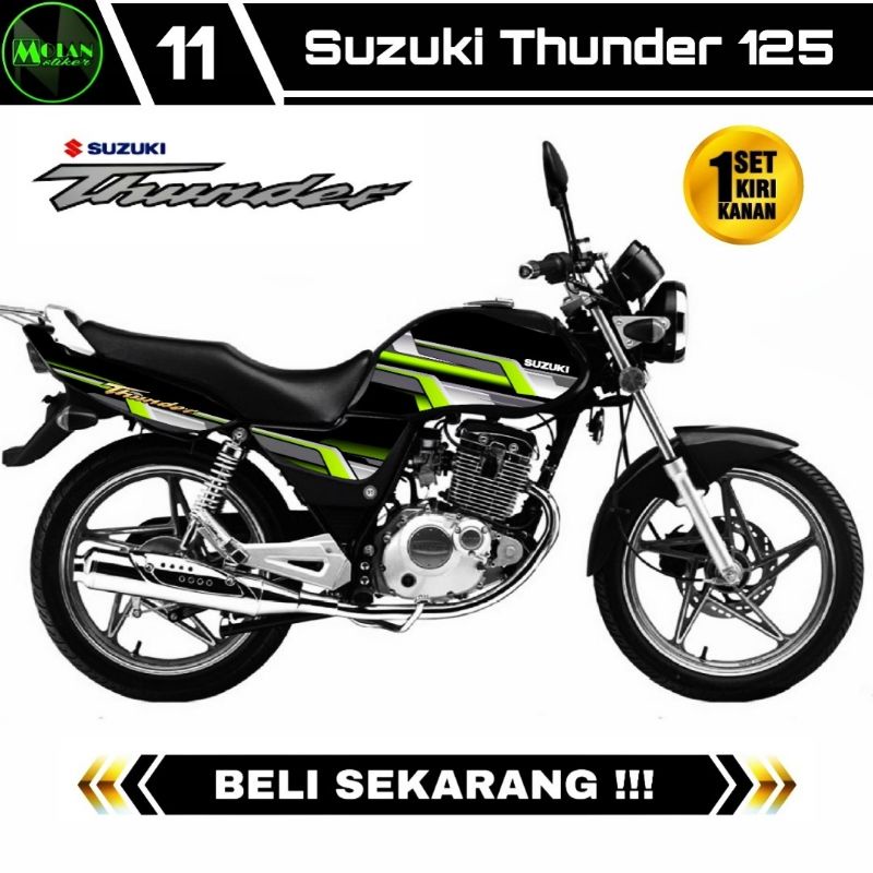 Decal Sticker Striping Variasi Suzuki THUNDER 125 | Decal Thunder 125 | Striping Thunder 125 | Stick