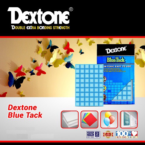 

Lem ATK Blue Tack Pengganti Magnet, Pin, Paku, Lakban dan Tape Merk Dextone