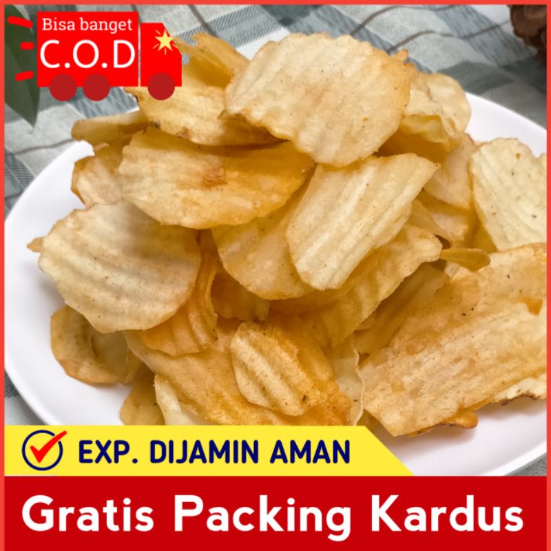 

Keripik Talas Barbeque 300 Gram Gurih Renyah Baru