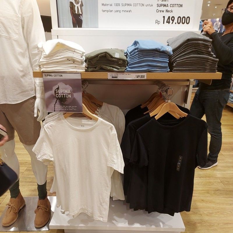 UNIQLO MAN TSHIRT SUPIMA COTTON