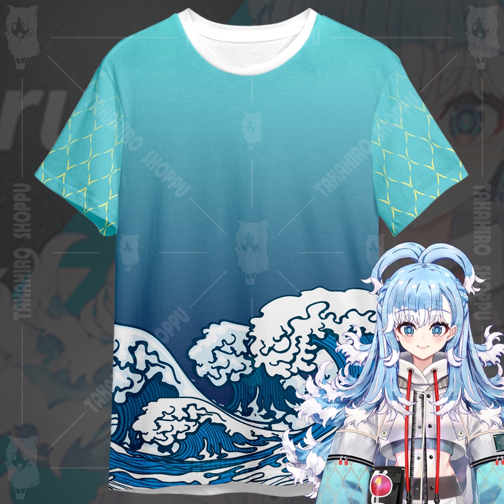 Baju/Kaos/T-Shirt Full Print HOLOLIVE KOBO KANAERU Vtuber Youtuber