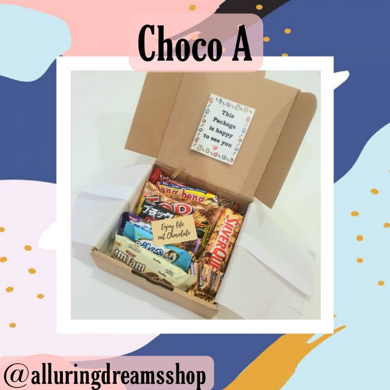 SnackBox / Gift Box / Kado : Chocolate / Cokelat