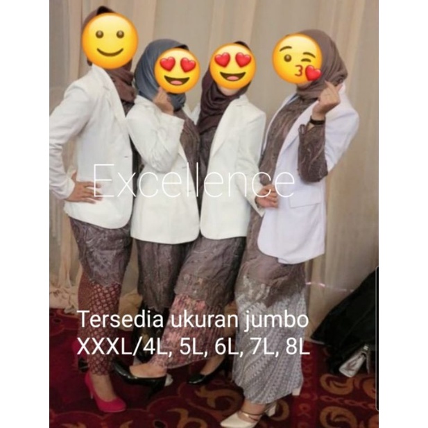 Jas Apoteker Wanita Lengan panjang putih tulang