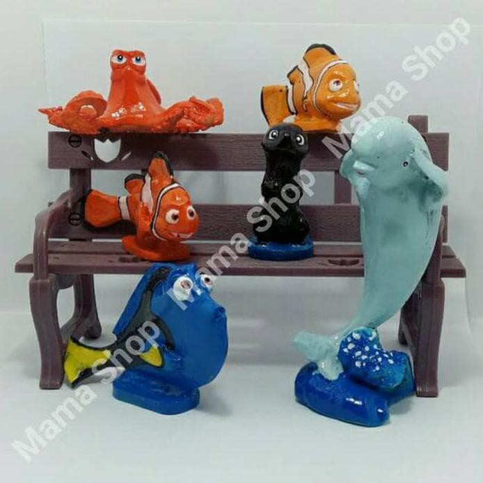 Topper Hiasan Kue / Patung Kue / Boneka Cake Toper Figure Finding Nemo