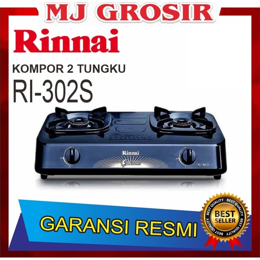 PROMO KOMPOR 2 TUNGKU MURAH RINNAI RI 302 S RI302S