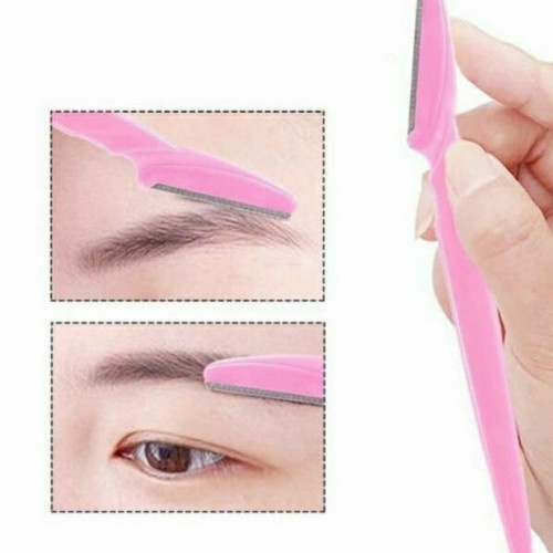 Pisau Alis Alat Perapih Cukuran Alis Pisau Kerokan Alis Pisau Alis Eyebrow Razor