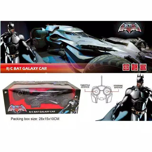 Rc Batman Galaxy Car /Mainan anak remot control mobil batman vehiclem free baterai 5pcs