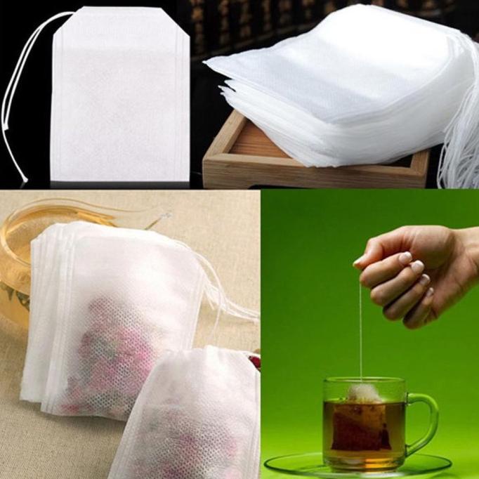 KANTONG TEH CELUP KOSONG 100 PCS TEABAGS / TEMPAT TEH