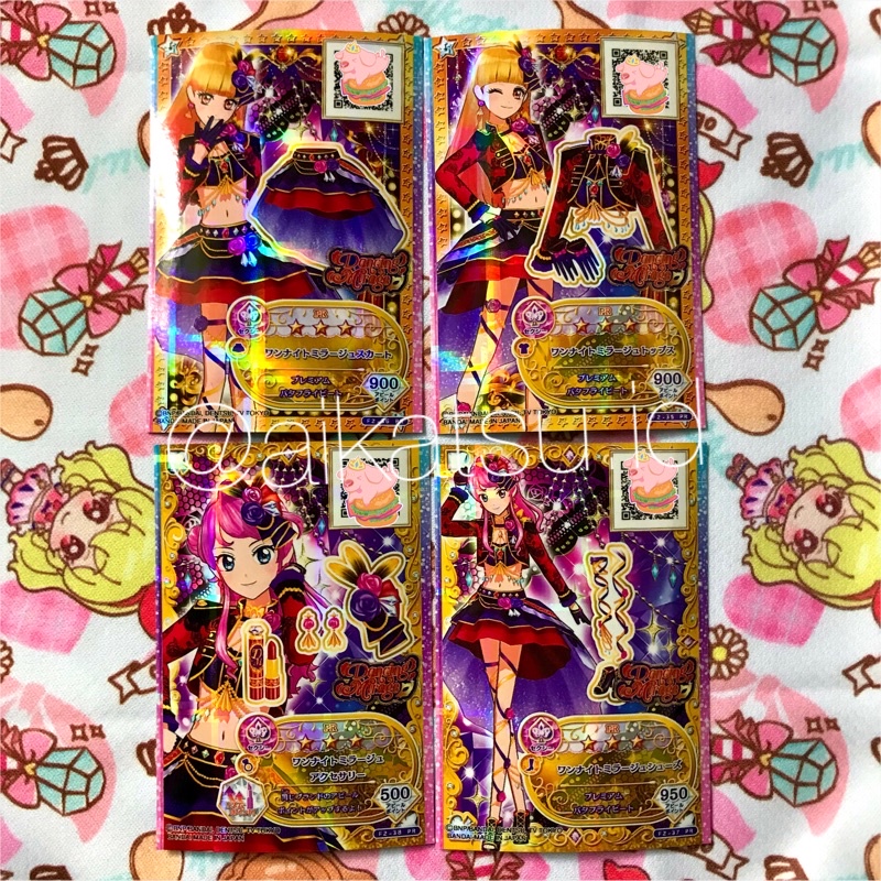 Kartu Aikatsu Friends Premium One Night Mirage Set