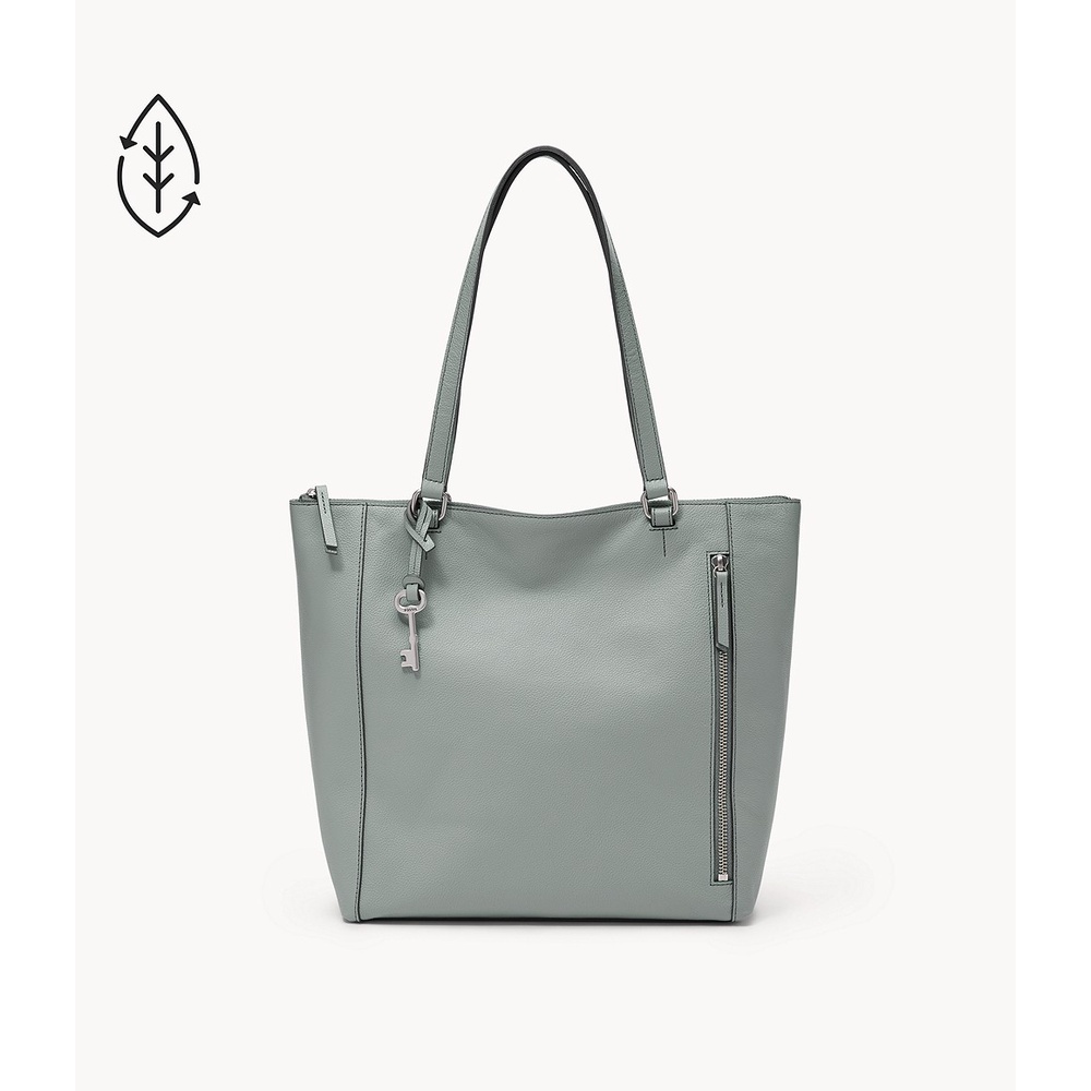 Fossil Tara Shopper Smoley Blue Tas Wanita Leather ZB1475-180