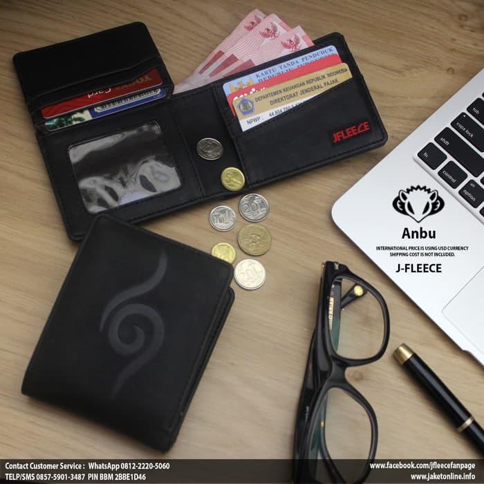 Dompet Anbu Konoha Naruto Anime